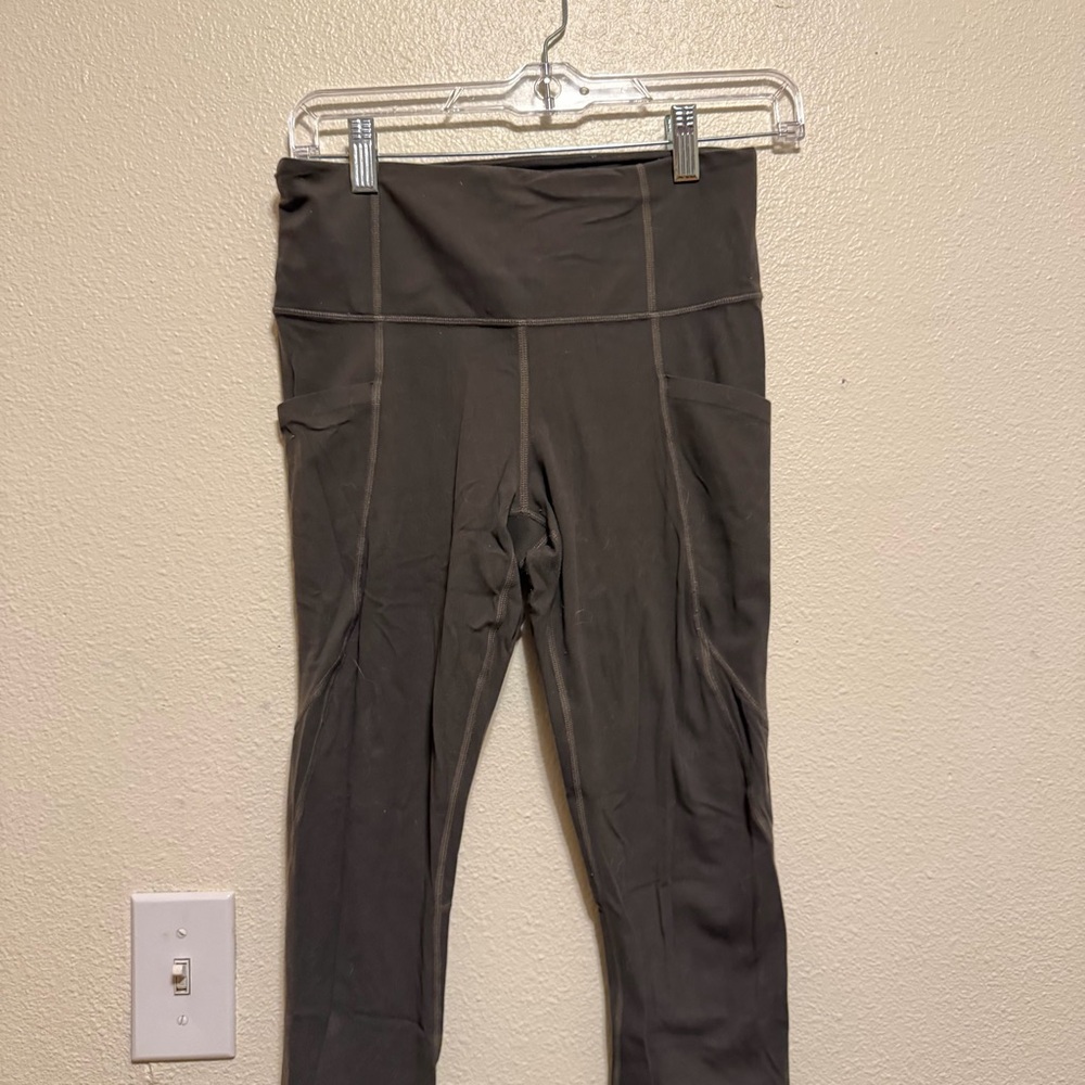 Athleta olive green Leggings